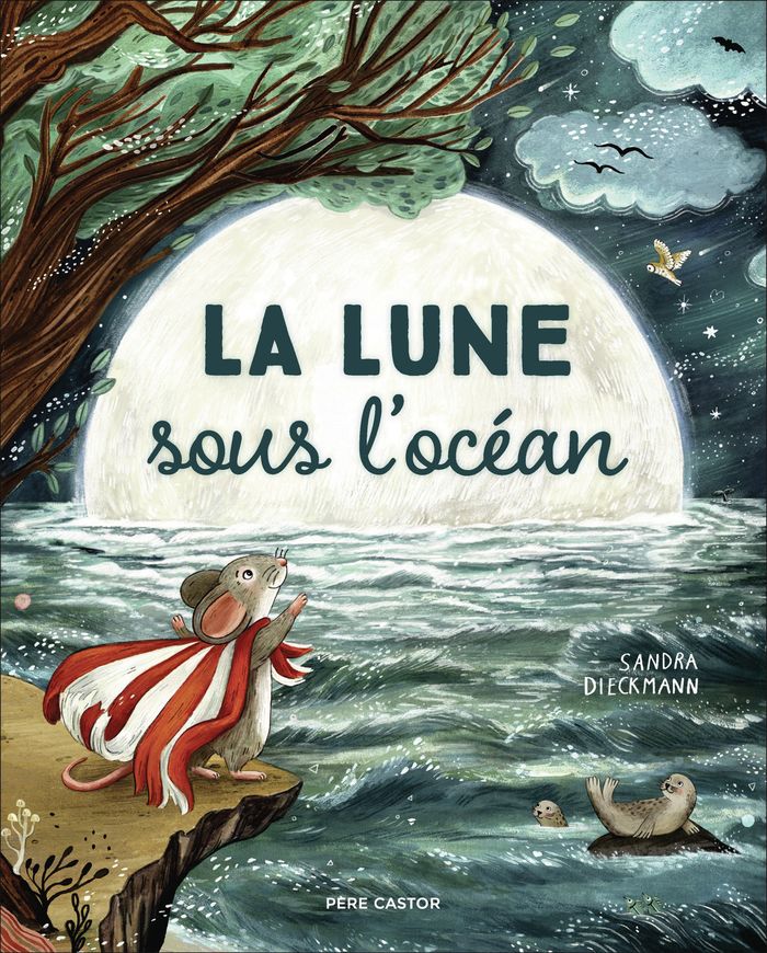 Couverture du livre « LaLune sous l'océan » de Collectif, librairie Les Contes Infusés à Corte