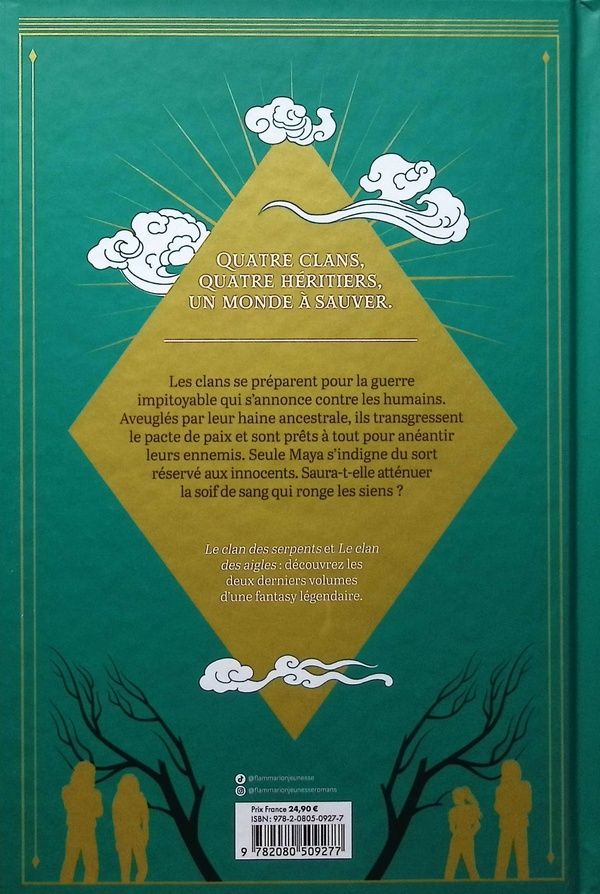 Quatrième de couverture de « La Légende des Quatre 2 »
