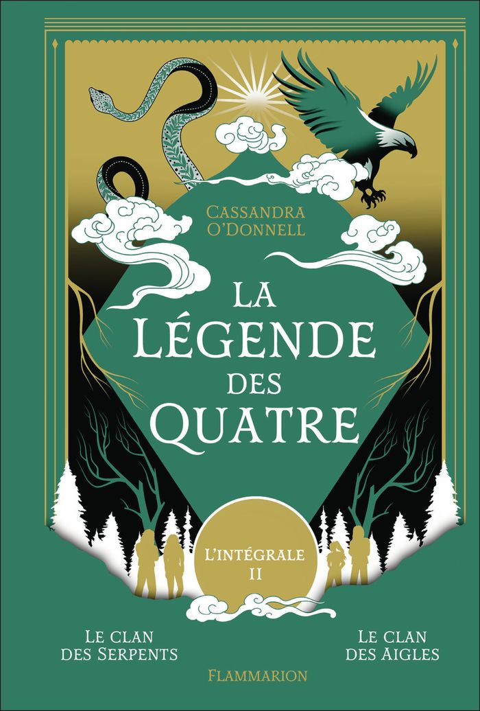 Couverture du livre « La Légende des Quatre 2 » de Cassandra O'Donnell, librairie Les Contes Infusés à Corte