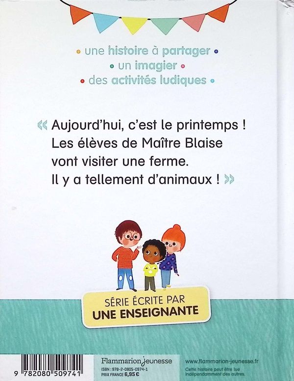 Quatrième de couverture de « Les animaux de la ferme »