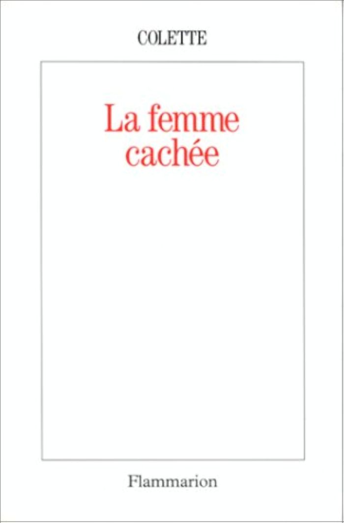 Couverture du livre « LA FEMME CACHEE » de Colette, librairie Les Contes Infusés à Corte
