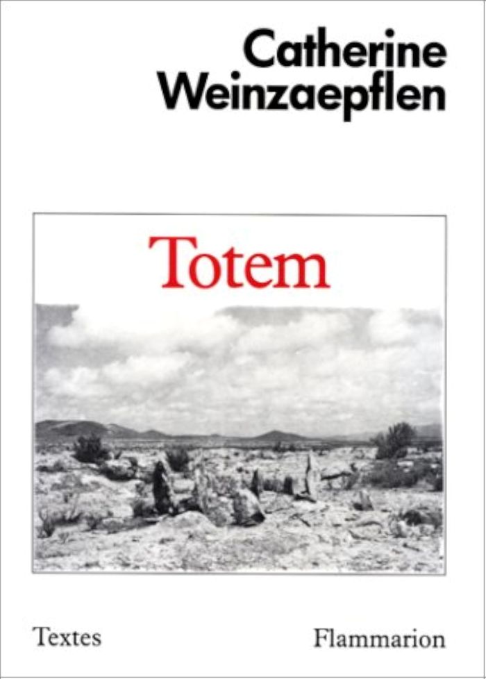 Couverture du livre « TOTEM » de C. Weinzaepflen, librairie Les Contes Infusés à Corte