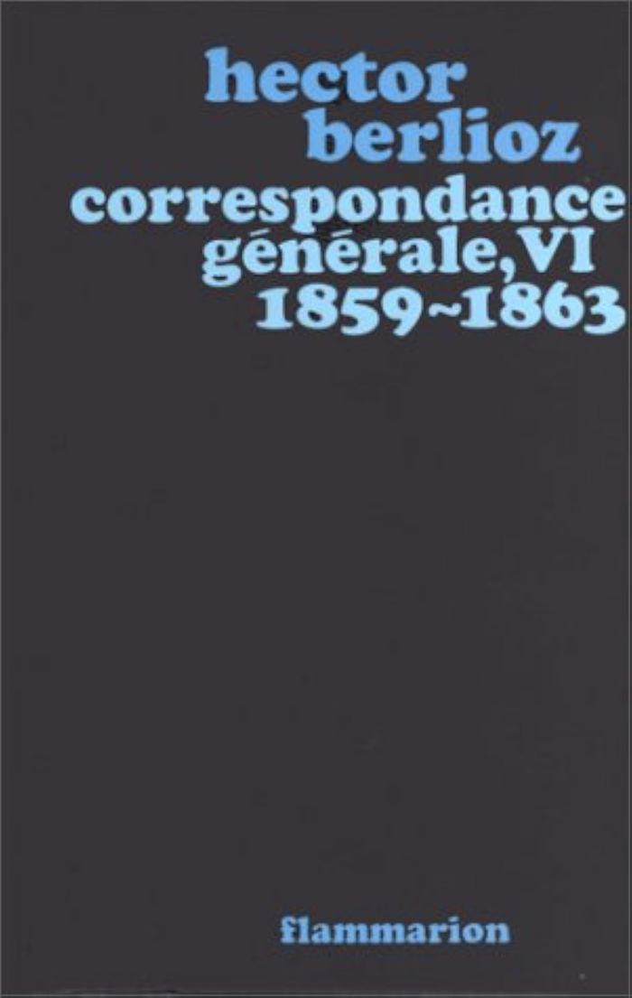 Couverture du livre « CORRESPONDANCE - 1859-1863 » de Hector Berlioz, librairie Les Contes Infusés à Corte