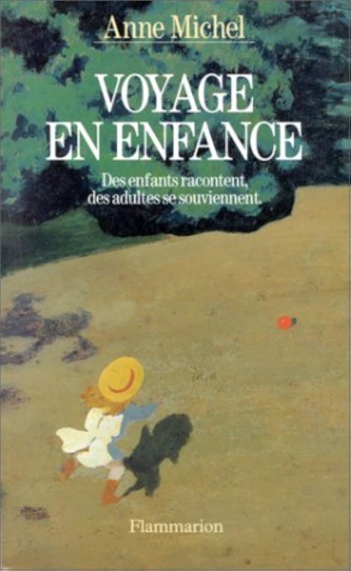 Couverture du livre « VOYAGE EN ENFANCE - DES ENFANTS RACONTENT, DES ADULTES SE SOUVIENNENT » de Michel (1972-....) A, librairie Les Contes Infusés à Corte