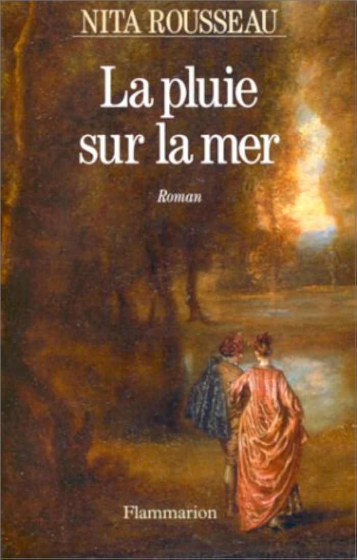 Couverture du livre « LA PLUIE SUR LA MER » de Nita Rousseau, librairie Les Contes Infusés à Corte