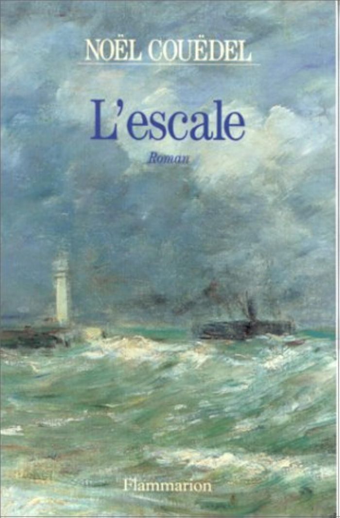 Couverture du livre « L'ESCALE » de Noel Couedel, librairie Les Contes Infusés à Corte