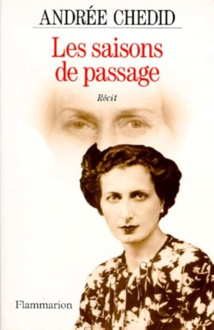 Couverture du livre « LES SAISONS DE PASSAGE - - RECIT » de Andree Chedid, librairie Les Contes Infusés à Corte