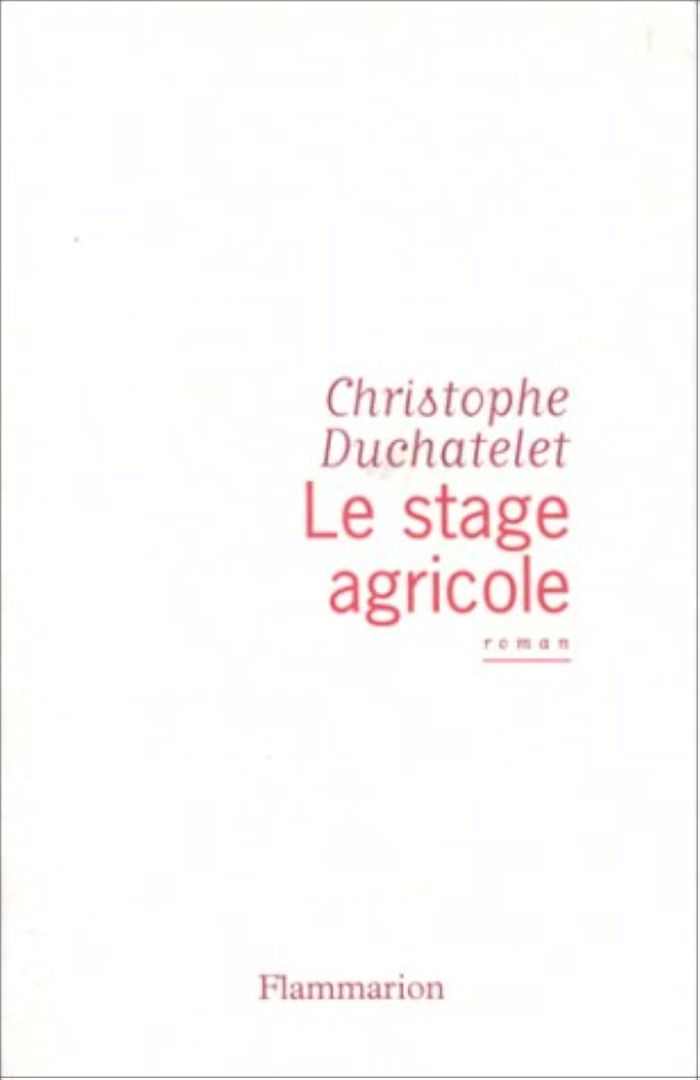 Couverture du livre « LE STAGE AGRICOLE » de C. Duchatelet, librairie Les Contes Infusés à Corte