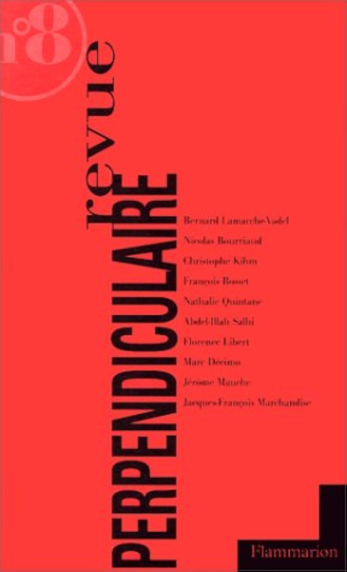 Couverture du livre « REVUE PERPENDICULAIRE - VOL08 » de Collectif, librairie Les Contes Infusés à Corte