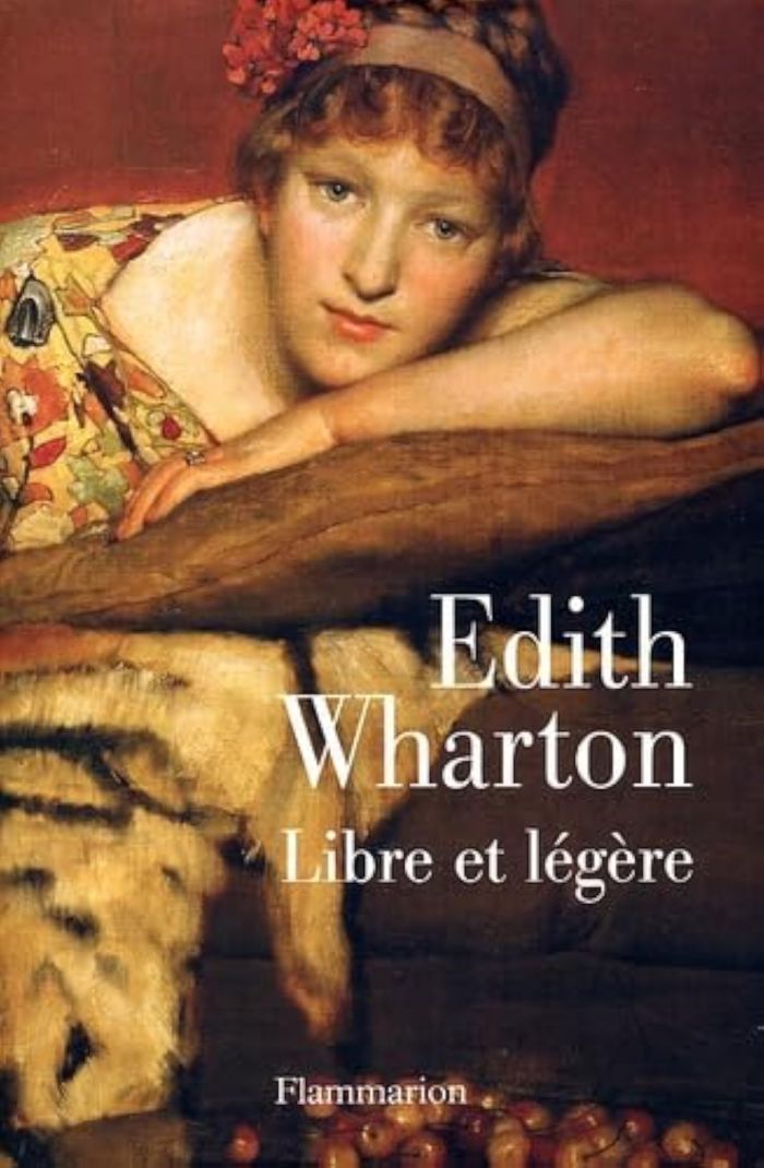 Couverture du livre « LIBRE ET LEGERE » de Edith Wharton, librairie Les Contes Infusés à Corte