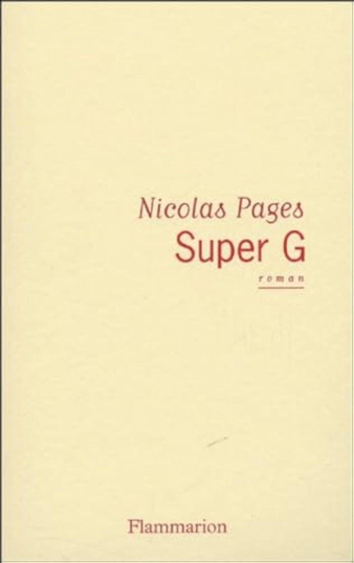 Couverture du livre « SUPER G », librairie Les Contes Infusés à Corte