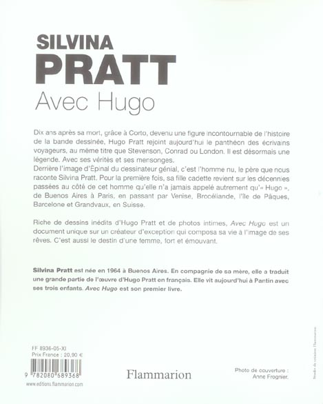 Quatrième de couverture de « AVEC HUGO »