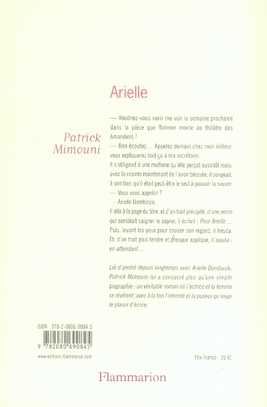 Quatrième de couverture de « ARIELLE »