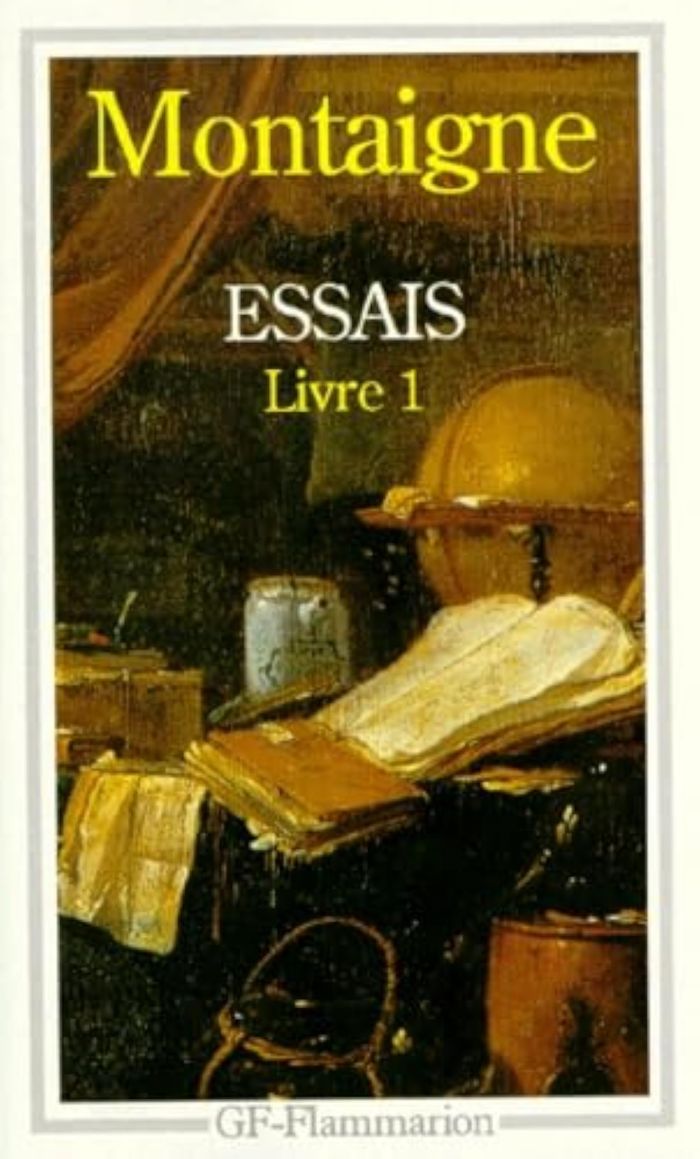 Couverture du livre « ESSAIS - VOL01 - LIVRE 1 » de Montaigne Michel De, librairie Les Contes Infusés à Corte