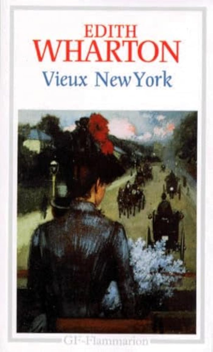 Couverture du livre « VIEUX NEW YORK » de Edith Wharton, librairie Les Contes Infusés à Corte
