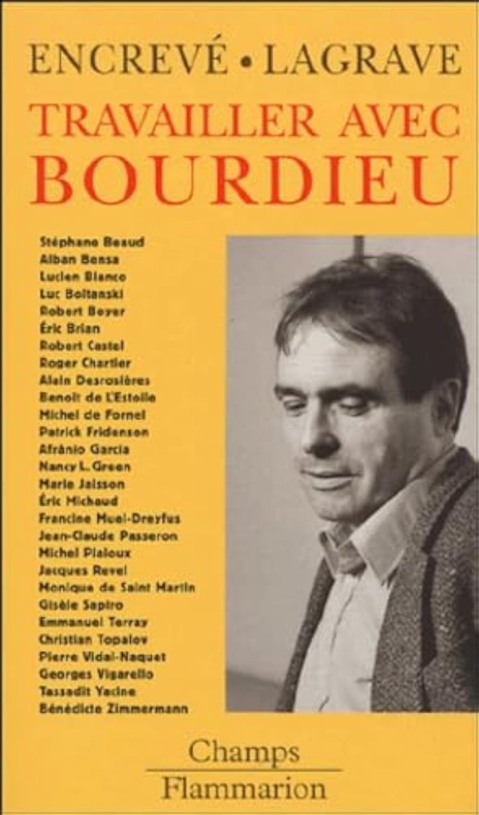 Couverture du livre « TRAVAILLER AVEC BOURDIEU » de Lagrave/encreve, librairie Les Contes Infusés à Corte
