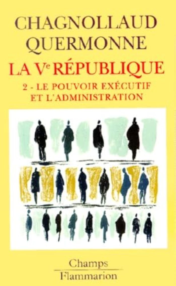 Couverture du livre « LA VE REPUBLIQUE - VOL02 - LE POUVOIR EXECUTIF ET L'ADMINISTRATION » de D. Chagnollaud, librairie Les Contes Infusés à Corte