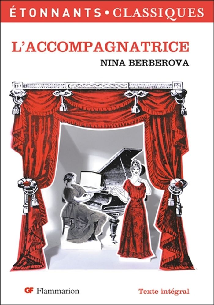Couverture du livre « L'ACCOMPAGNATRICE » de Nina Berberova, librairie Les Contes Infusés à Corte