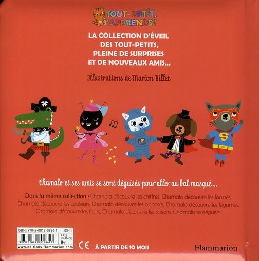 Quatrième de couverture de « Chamalo se déguise »