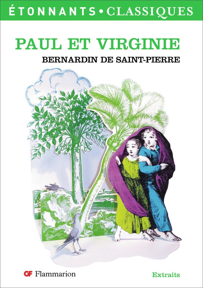 Couverture du livre « PAUL ET VIRGINIE » de Bernardin De Saint-P, librairie Les Contes Infusés à Corte