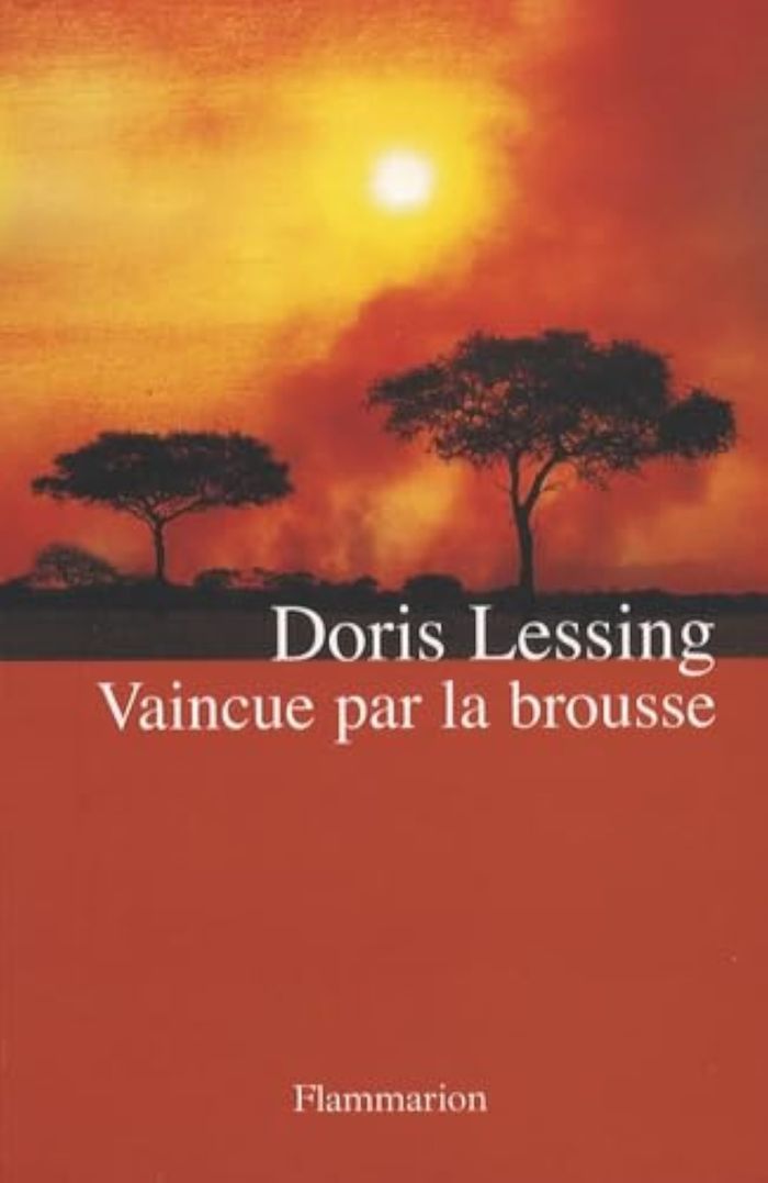 Couverture du livre « VAINCUE PAR LA BROUSSE » de Doris Lessing, librairie Les Contes Infusés à Corte