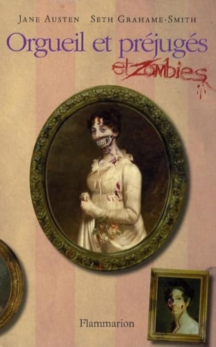 Couverture du livre « Orgueil et préjugés et zombies » de Jane Austen, librairie Les Contes Infusés à Corte