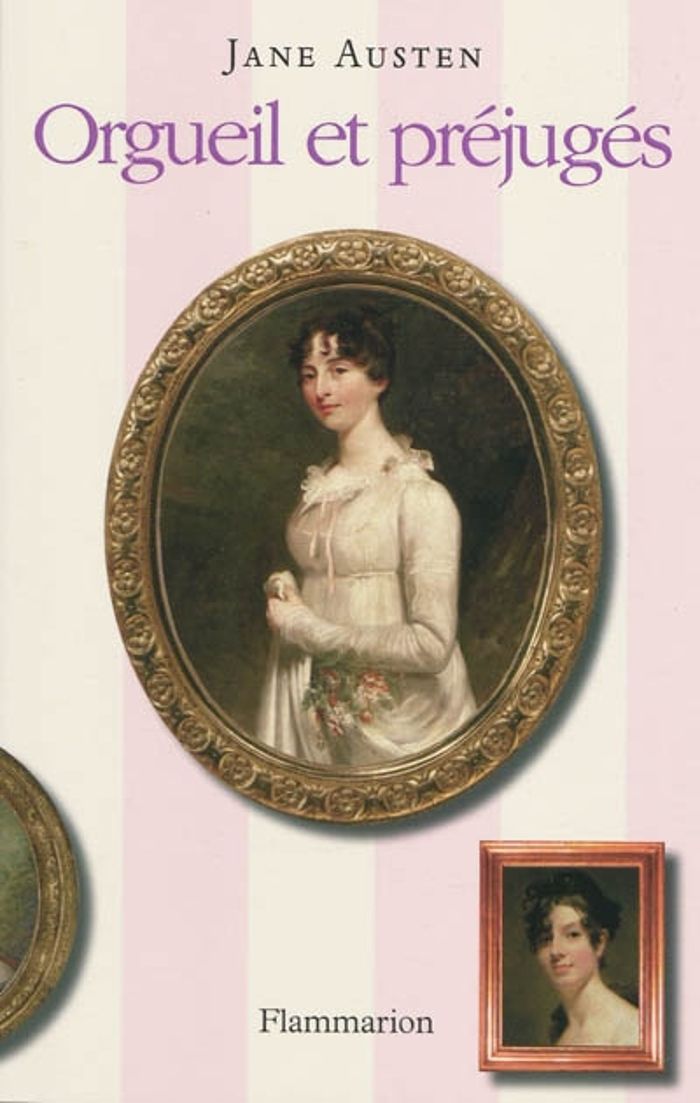 Couverture du livre « Orgueil et préjugés » de Jane Austen, librairie Les Contes Infusés à Corte