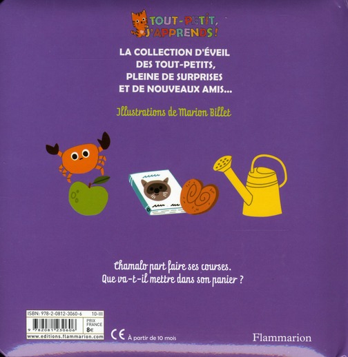 Quatrième de couverture de « Chamalo fait les courses »