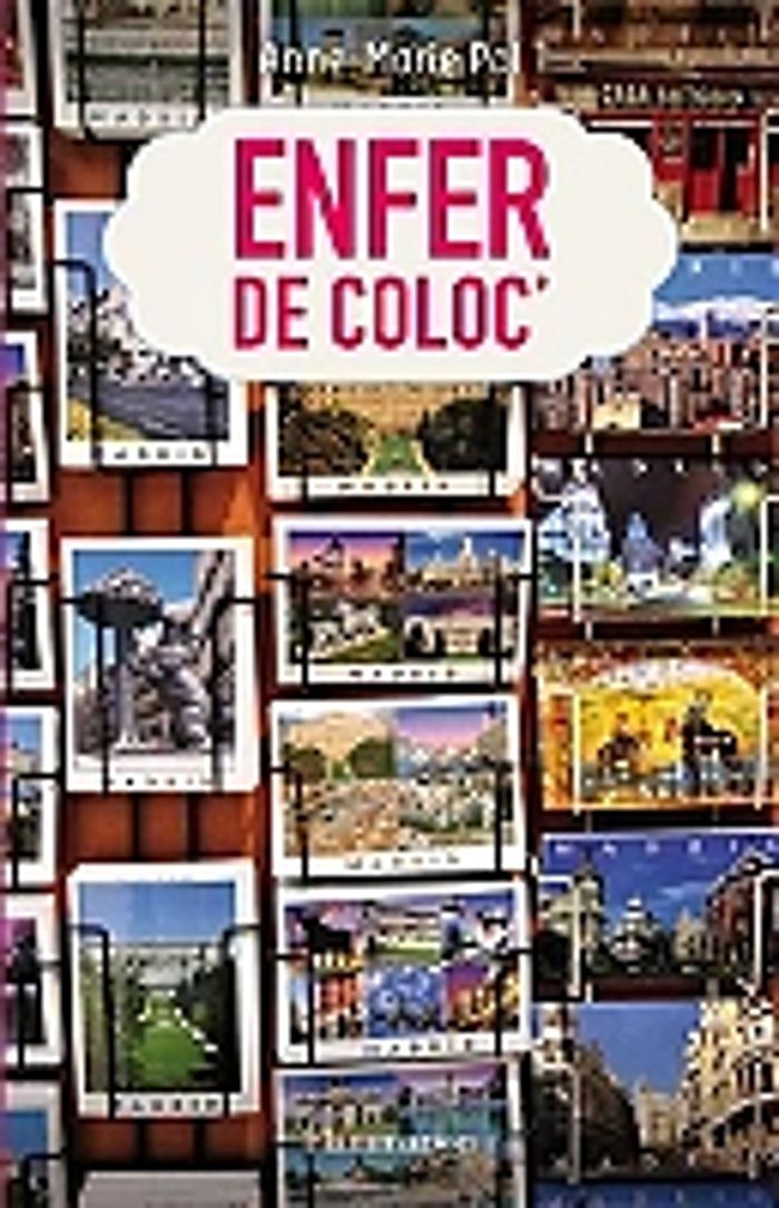 Couverture du livre « ENFER DE COLOC », librairie Les Contes Infusés à Corte