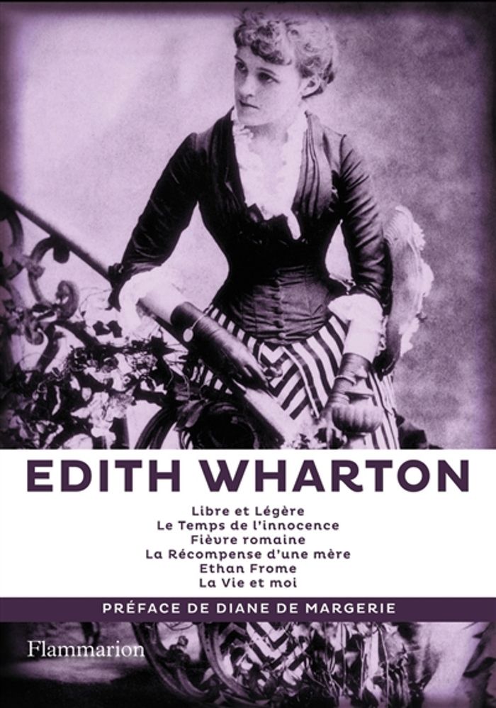 Couverture du livre « Libre et légère » de Edith Wharton, librairie Les Contes Infusés à Corte