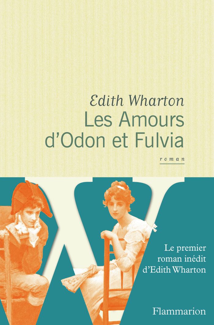Couverture du livre « Les amours d'Odon et Fulvia » de Edith Wharton, librairie Les Contes Infusés à Corte