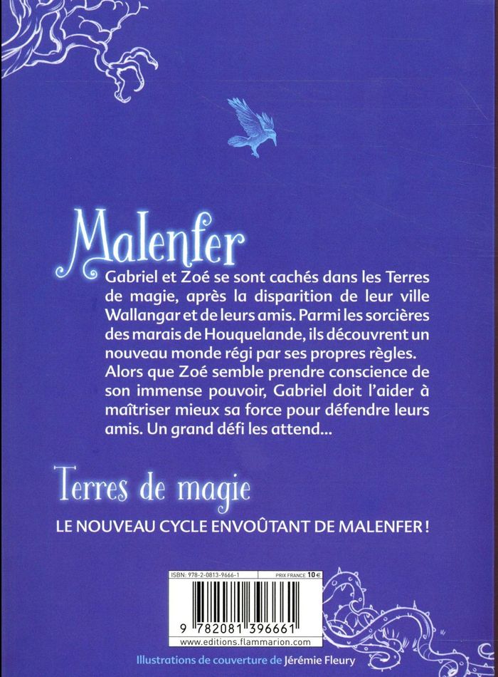 Quatrième de couverture de « Les sorcières des marais »