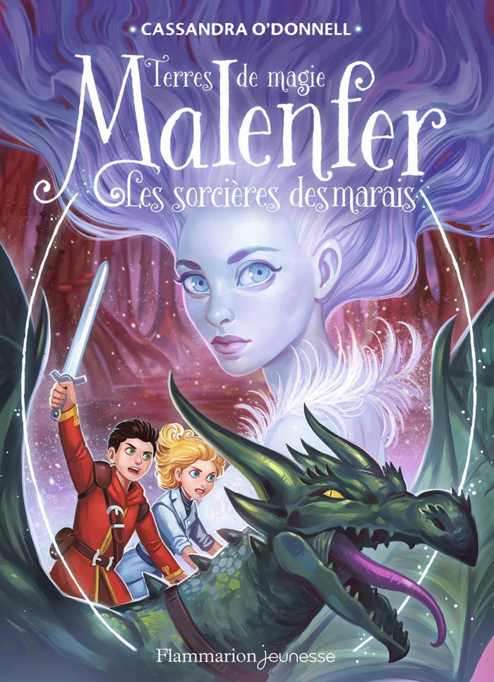 Couverture du livre « Les sorcières des marais » de Cassandra O'Donnell, librairie Les Contes Infusés à Corte