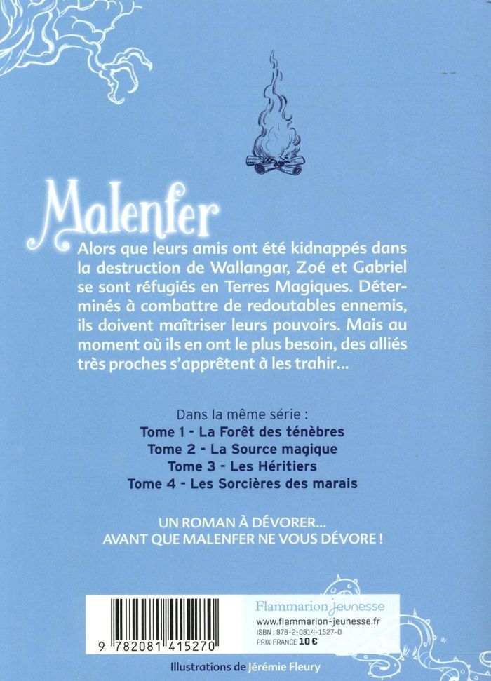 Quatrième de couverture de « Terres de glace »