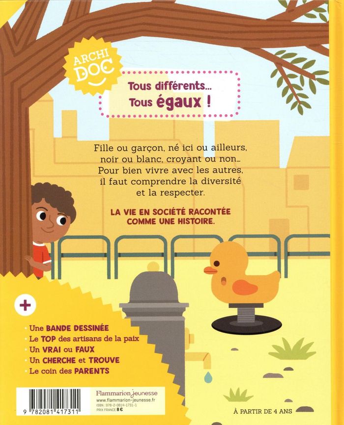 Quatrième de couverture de « Bien vivre ensemble »