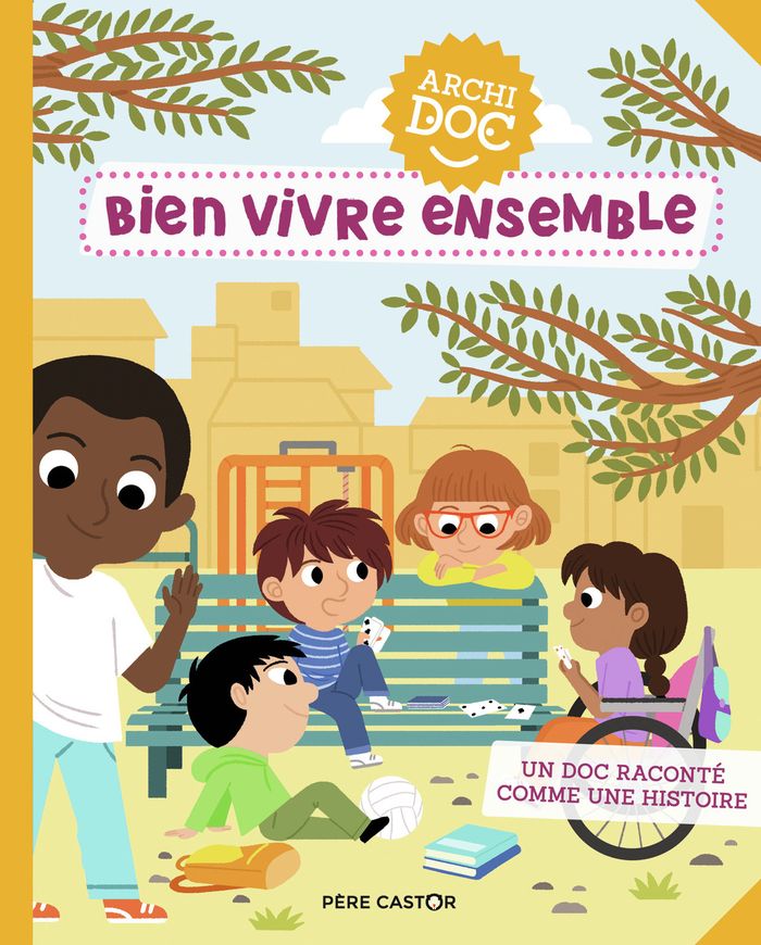 Couverture du livre « Bien vivre ensemble » de Sylvie Baussier, librairie Les Contes Infusés à Corte
