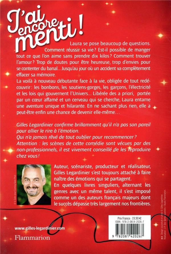 Quatrième de couverture de « J'ai encore menti ! : roman »