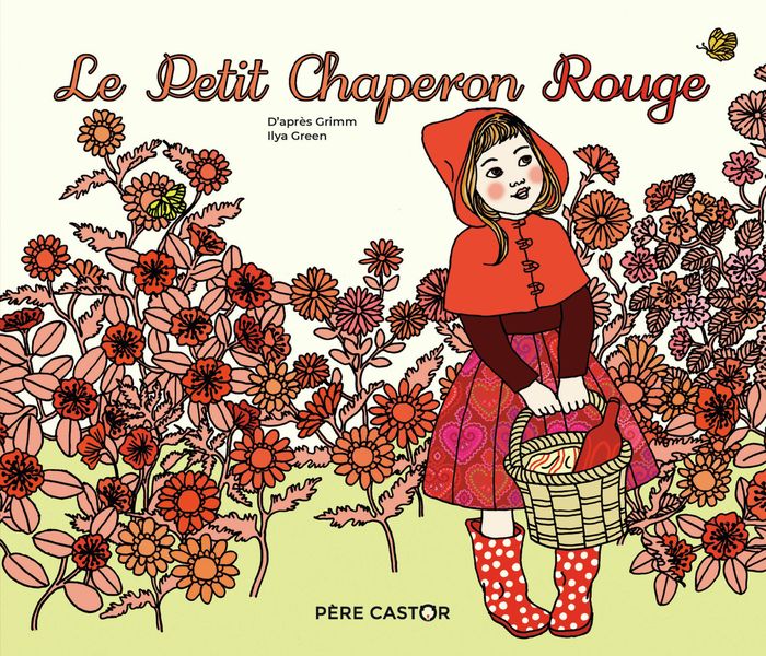 Couverture du livre « Le Petit Chaperon rouge » de un conte des frères Grimm, librairie Les Contes Infusés à Corte