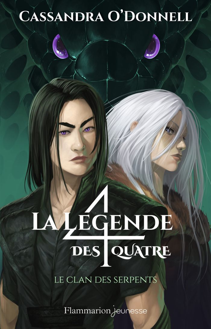 Couverture du livre « Le clan des serpents » de Cassandra O'Donnell, librairie Les Contes Infusés à Corte