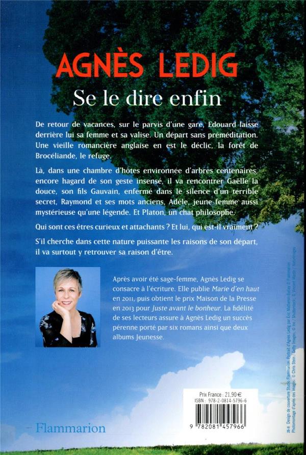 Quatrième de couverture de « Se le dire enfin »