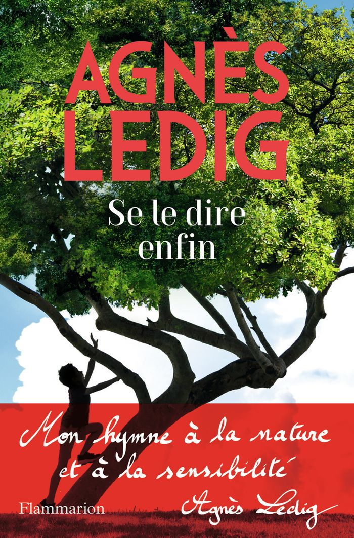 Couverture du livre « Se le dire enfin » de Agnès Ledig, librairie Les Contes Infusés à Corte