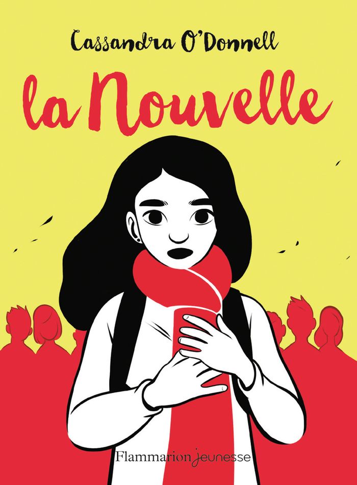 Couverture du livre « La nouvelle » de Cassandra O'Donnell, librairie Les Contes Infusés à Corte