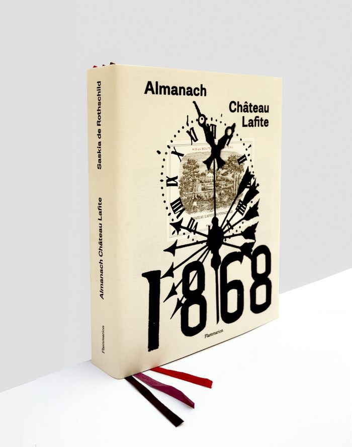 Couverture du livre « ALMANACH CHATEAU LAFITE - 1868-2018 : 150 ANNEES A CHATEAU LAFITE - ILLUSTRATIONS, NOIR ET BLANC » de Rothschild (de) S., librairie Les Contes Infusés à Corte