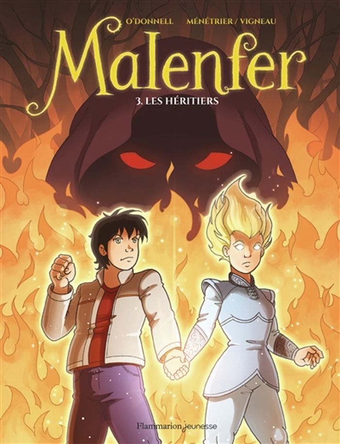 Couverture du livre « Les héritiers » de Cassandra O'Donnell, librairie Les Contes Infusés à Corte