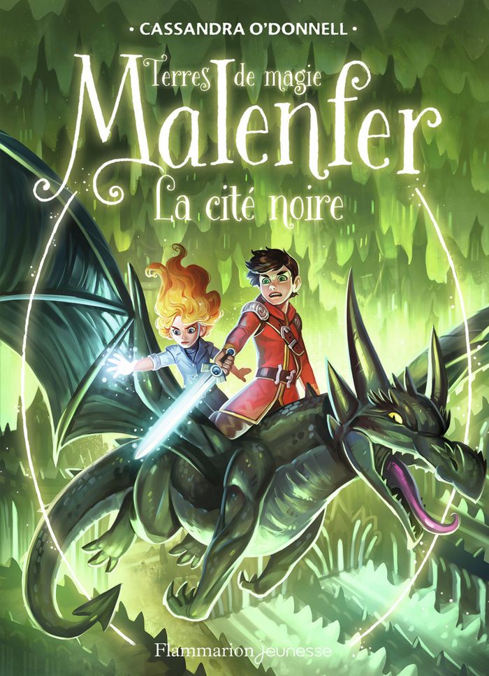 Couverture du livre « La cité noire » de Cassandra O'Donnell, librairie Les Contes Infusés à Corte
