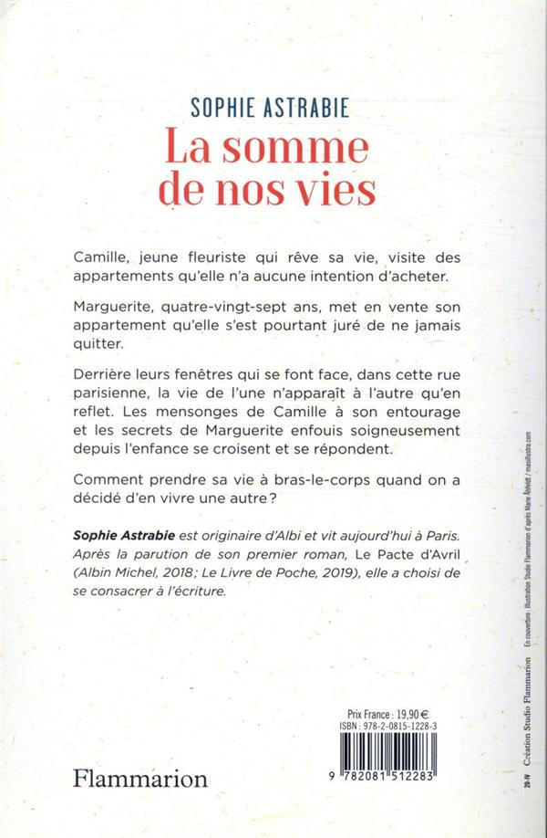 Quatrième de couverture de « La somme de nos vies : roman »