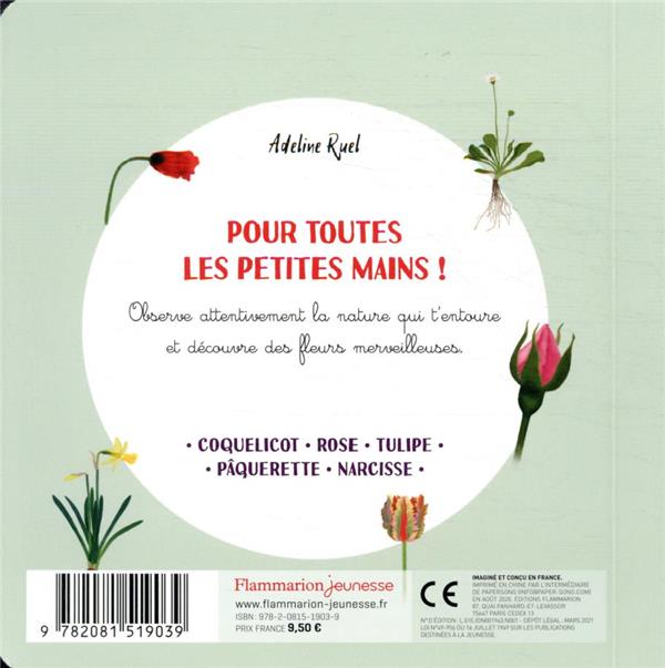 Quatrième de couverture de « Les fleurs de mon jardin »