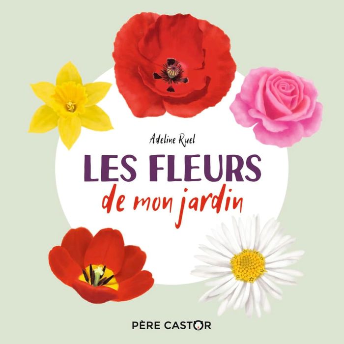 Couverture du livre « Les fleurs de mon jardin », librairie Les Contes Infusés à Corte