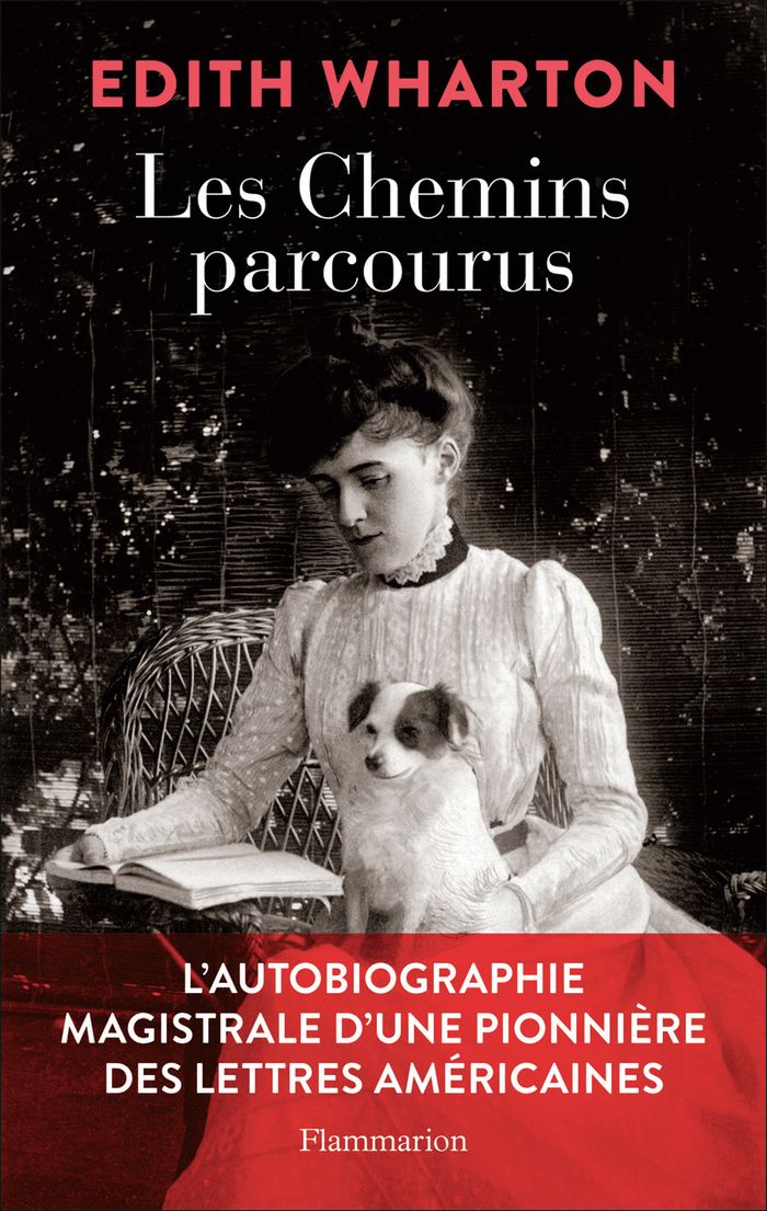 Couverture du livre « Les chemins parcourus : autobiographie » de Edith Wharton, librairie Les Contes Infusés à Corte