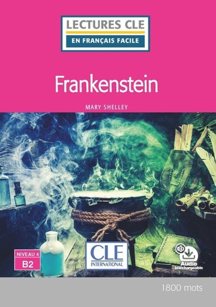 Couverture du livre « Frankenstein » de Mary Wollstonecraft Shelley, librairie Les Contes Infusés à Corte
